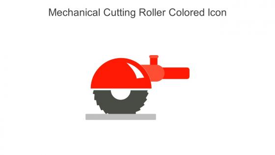 Mechanical Cutting Roller Colored Icon In Powerpoint Pptx Png And Editable Eps Format