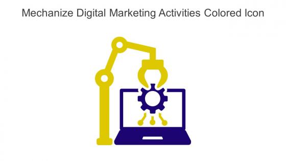 Mechanize Digital Marketing Activities Colored Icon In Powerpoint Pptx Png And Editable Eps Format