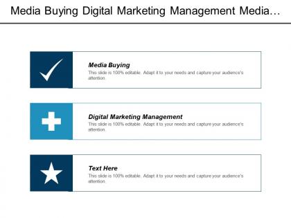 Media buying digital marketing management media planning marketing management cpb