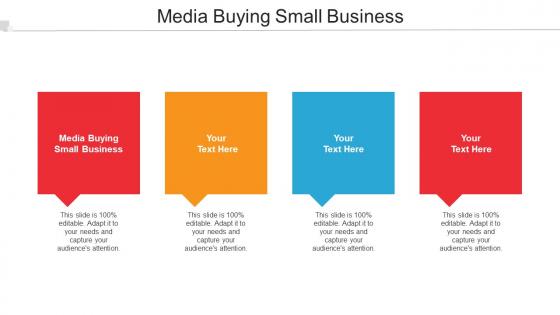 Media Buying Small Business Ppt Powerpoint Presentation Ideas Portrait Cpb