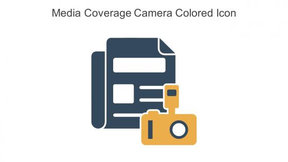 Media Coverage Camera Colored Icon In Powerpoint Pptx Png And Editable Eps Format
