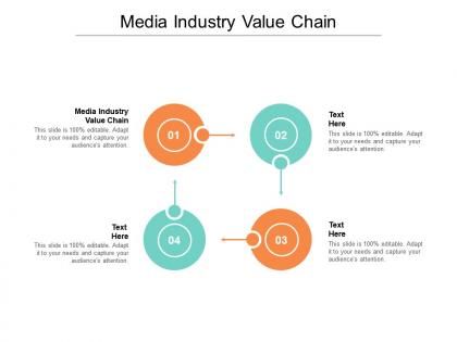 Media industry value chain ppt powerpoint presentation icon format ideas cpb