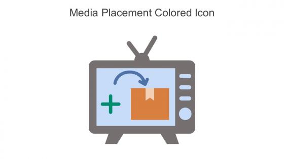 Media Placement Colored Icon In Powerpoint Pptx Png And Editable Eps Format