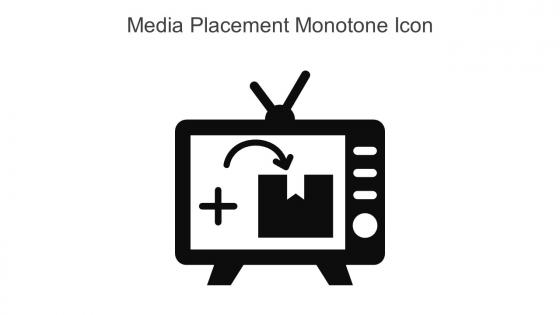 Media Placement Monotone Icon In Powerpoint Pptx Png And Editable Eps Format