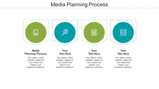 Media planning process ppt powerpoint presentation ideas slides cpb