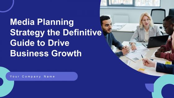 Media Planning Strategy The Definitive Guide To Drive Business Growth Strategy CD V