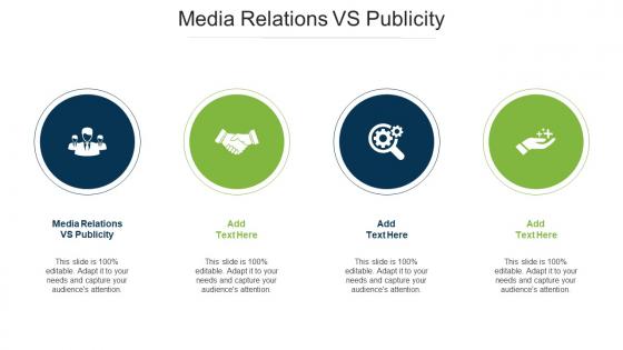 Media Relations Vs Publicity Ppt Powerpoint Presentation Summary Themes Cpb