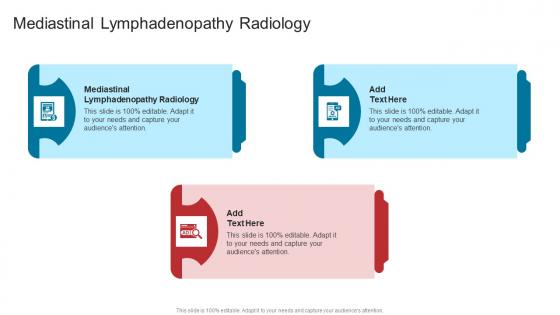 Mediastinal Lymphadenopathy Radiology In Powerpoint And Google Slides Cpb