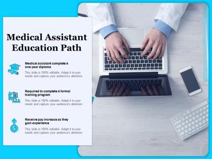 Medical assistant education path