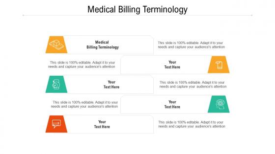 Medical billing terminology ppt powerpoint presentation inspiration templates cpb