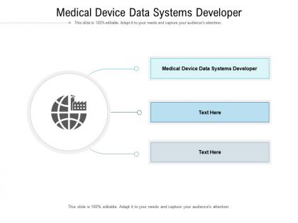 Medical device data systems developer ppt powerpoint presentation pictures outfit cpb