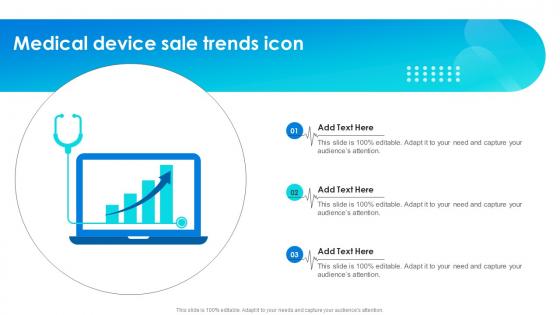 Medical Device Sale Trends Icon
