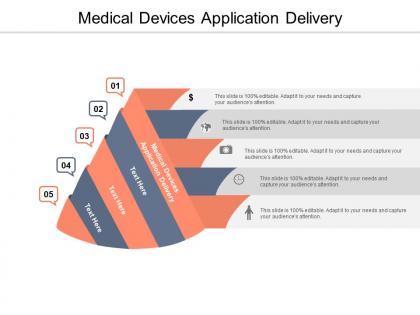 Medical devices application delivery ppt powerpoint presentation layouts icons cpb