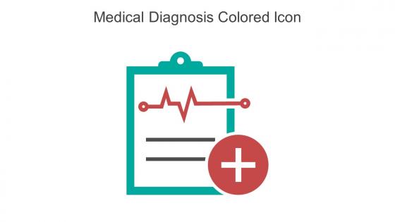 Medical Diagnosis Colored Icon In Powerpoint Pptx Png And Editable Eps Format