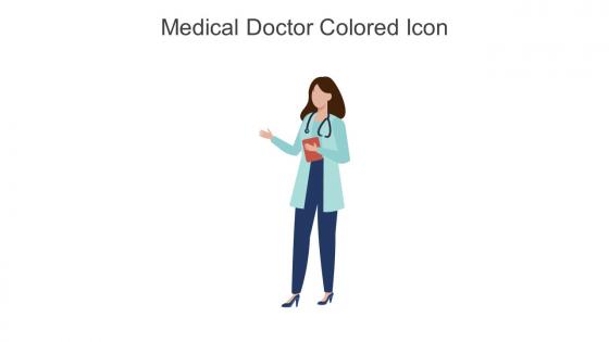 Medical Doctor Colored Icon In Powerpoint Pptx Png And Editable Eps Format