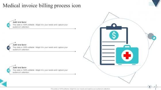 Medical Invoice Billing Process Icon