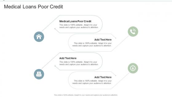 Medical Loans Poor Credit In Powerpoint And Google Slides Cpb