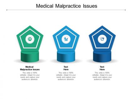 Medical malpractice issues ppt powerpoint presentation file images cpb