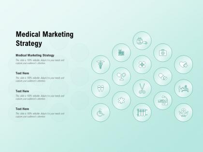 Medical marketing strategy ppt powerpoint presentation designs
