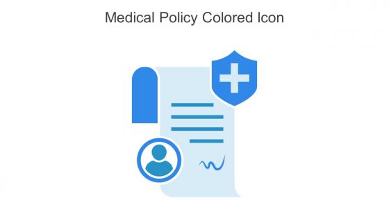 Medical Policy Colored Icon In Powerpoint Pptx Png And Editable Eps Format