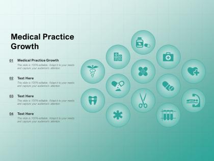 Medical practice growth ppt powerpoint presentation outline grid