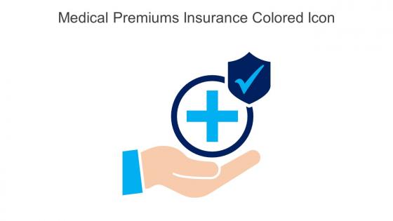 Medical Premiums Insurance Colored Icon In Powerpoint Pptx Png And Editable Eps Format