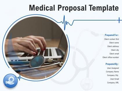 Medical proposal template powerpoint presentation slides