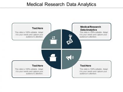 Medical research data analytics ppt powerpoint presentation slides vector cpb