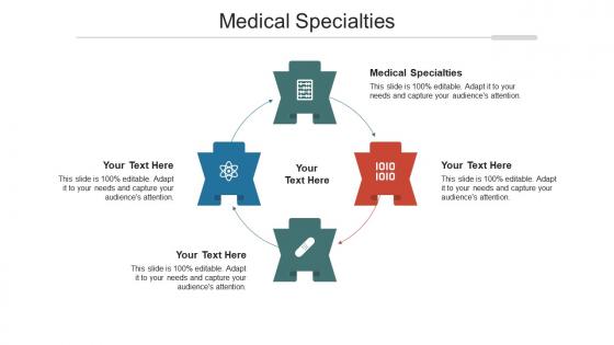 Medical specialties ppt powerpoint presentation ideas display cpb