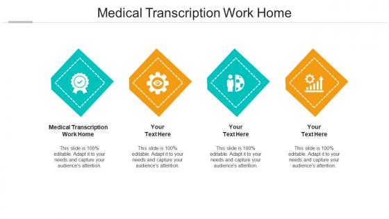 Medical transcription work home ppt powerpoint presentation slides graphics tutorials cpb