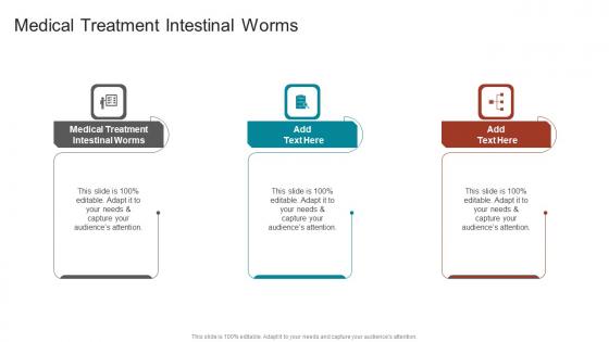 Medical Treatment Intestinal Worms In Powerpoint And Google Slides Cpb