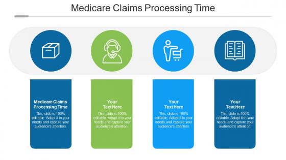Medicare claims processing time ppt powerpoint presentation layouts shapes cpb