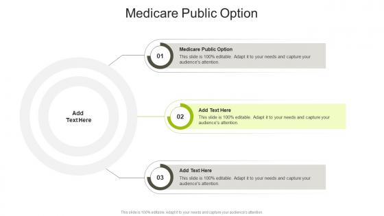 Medicare Public Option In Powerpoint And Google Slides Cpb