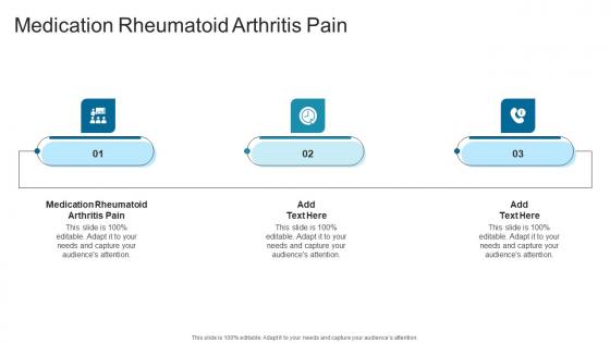 Medication Rheumatoid Arthritis Pain In Powerpoint And Google Slides Cpb