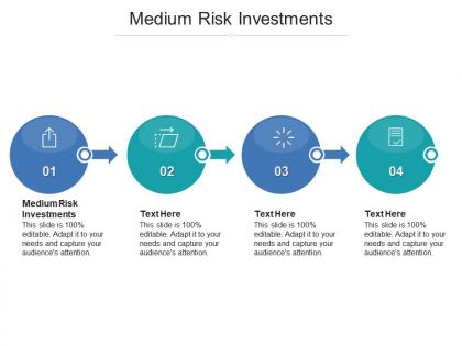 Medium risk investments ppt powerpoint presentation ideas sample cpb