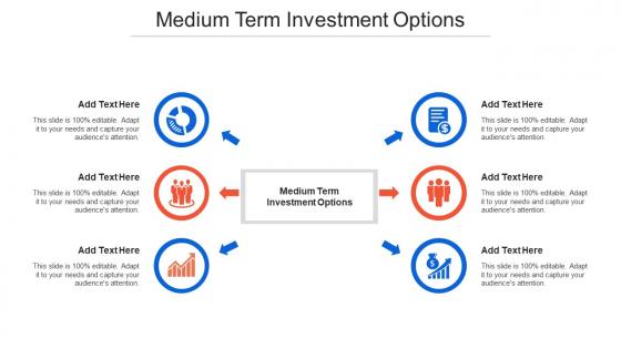 Medium Term Investment Options Ppt Powerpoint Presentation Infographic Icon Cpb