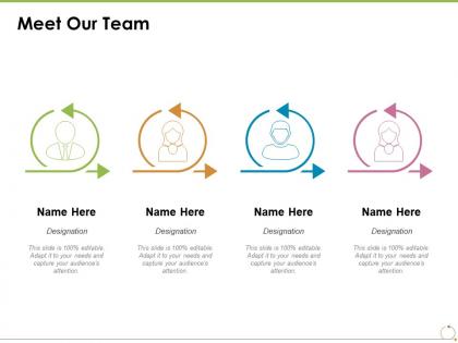 Meet our team introduction management ppt powerpoint presentation styles inspiration