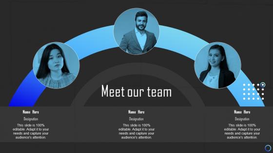 Meet Our Team Mitigating Risks And Building Trust Effective Corporate Compliance Strategy SS
