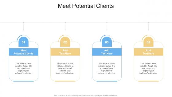 Meet Potential Clients In Powerpoint And Google Slides Cpb