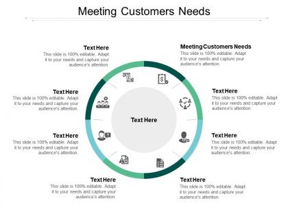 Meeting customers needs ppt powerpoint presentation styles professional cpb