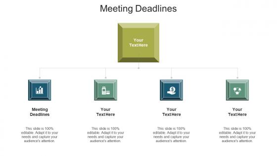 Meeting deadlines ppt powerpoint presentation styles ideas cpb