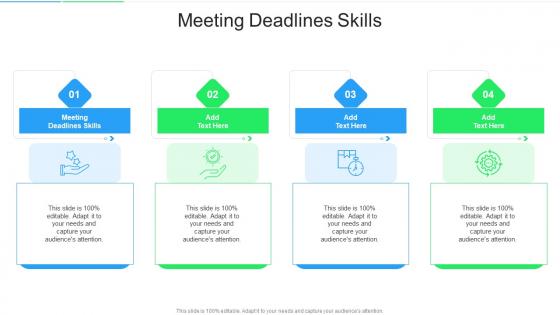 Meeting Deadlines Skills In Powerpoint And Google Slides Cpb