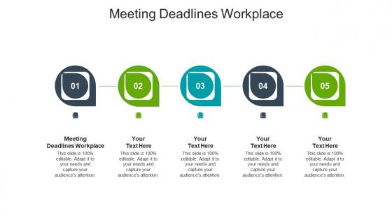 Meeting deadlines workplace ppt powerpoint presentation ideas pictures cpb
