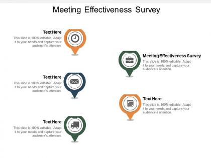 Meeting effectiveness survey ppt powerpoint presentation inspiration graphics download cpb