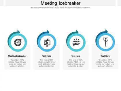 Meeting icebreaker ppt powerpoint presentation summary skills cpb