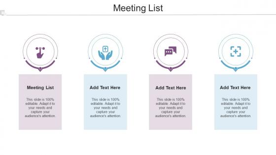 Meeting List In Powerpoint And Google Slides Cpb