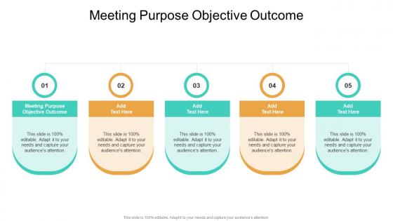 Meeting Purpose Objective Outcome In Powerpoint And Google Slides Cpb