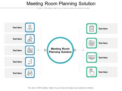 Meeting room planning solution ppt powerpoint presentation outline influencers cpb