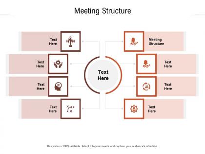 Meeting structure ppt powerpoint presentation slides infographic template cpb
