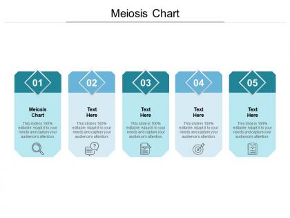 Meiosis chart ppt powerpoint presentation icon example introduction cpb